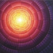 T U N E L pozdrav otci - acryl na pl�tn�; 120x120 cm; r. 2006