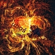 Obr.+frakt. - V�chod Slunce u Athosu
