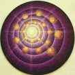 KULOV SPIRLA - acryl na devotsce; tvar kruh; prmr 90cm;