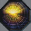 V�CHOD SLUNCE NA MO�I - acryl na sololitu; tvar osmi�heln�k; 98x98 cm; r. 1999